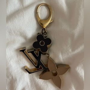 Louis Vuitton bag charm/key holder